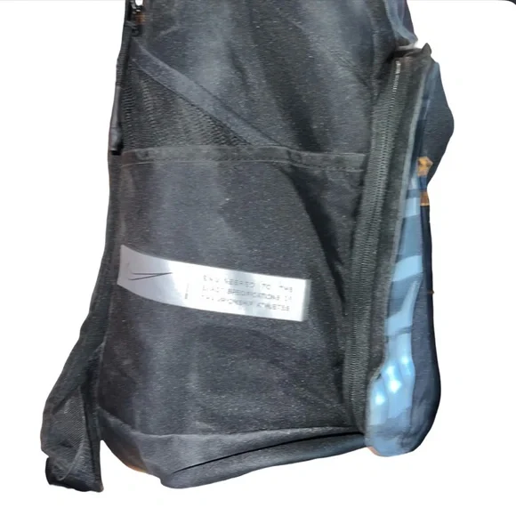 University of Tennessee athletic Nike Elite Black Sports Backpack - Picture 5 of 5